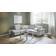 Xora Hellgrau Sofa 257cm 4-Sitzer
