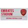 Premiership Soccer Premier Life Store Street Sign Emirates Stadium