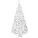 Costway Artificial White Christmas Tree 240cm