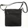 Lulu Grain Messenger Bag - Black