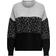 Only Jade Knitted Sweater - Grey/Light Grey Melange