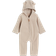 H&M Fleece Overall With Hood - Beige