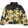 The North Face Men's 1996 Retro Nuptse Jacket - Midnight Petrol TNF Bleach Dye Print/TNF Black