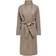 Only Cappotto Lungo Beige Da Donna - Marron