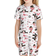 ZHBwal Kid's Dachshund Dog Puppy Pink Love Pajamas Set - White