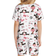 ZHBwal Kid's Dachshund Dog Puppy Pink Love Pajamas Set - White