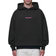 Pegador Colne Logo Oversized Hoodie - Washed Black Virtual Pink