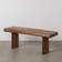 BigBuy Home Mango wood Brown Coffee Table 35x120cm