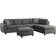 Coaster Home Furnishings Stonenesse Gray Sofa 110" 2pcs 4 Seater