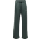Nike Women's Sportswear Phoenix Fleece High Waisted Wide Leg Tracksuit Bottoms - Vintage Green/Sail