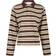 Neo Noir Mala Stripe Polo - Brown