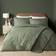 Serene Luana Set Dark Duvet Cover Green (230x220cm)