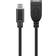 Goobay USB C - USB 2.0 A M-F 0.2m