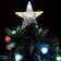 Shatchi Fibre Optic Christmas Star Green Christmas Tree 150cm