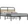 vidaXL Bed Frame Without Mattress 140x190 cm Sonoma Oak Engineered Wood