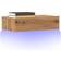 vidaXL Cabinets with LED Lights 2 pcs TV Bench