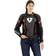 Rev'it! Xena 4 Pro Damen Motorradjacke - Schwarz/Neon Rot Damen