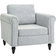 Homcom Vintage Light Grey Armchair 81cm