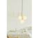 Nuura Miira Brass/Opal Pendant Lamp ∅ 38cm