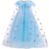Shein Little Girls Solid Color Sequins Birthday Wedding Princess Dress with Cape, Suitable for Performances, Parties and Holidays