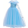 Shein Little Girls Solid Color Sequins Birthday Wedding Princess Dress with Cape, Suitable for Performances, Parties and Holidays