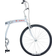 Zukka 26 Inch Folding Bike Beach Cruiser - Silver Unisex