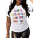 Shein Essnce Slogan Printed Round Neck Short Sleeve Casual T-Shirt GOD IS WITHIN HER SHE WILL NOT FALL Psalm 465