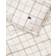 Lexington Checked Cotton Flannel Duvet Cover White, Brown (210x150cm)