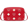 MCM Maxi Visetos Aren Crossbody - Candy Red