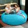 Jaxx 6 Foot Cocoon Large Microsuede Teal Bean Bag