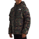 The North Face Boy's North Down Hooded Jacket - TNF Black/Camo Small Print