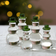 Magnor Snowman with Hat Green/Clear Julepynt