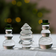 Magnor Snowman with Hat Green/Clear Juldekoration