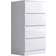 Fwstyle Stora White Chest of Drawer 40x99cm