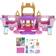 Mattel Disney Princess Carriage to Castle Transforming Playset with Aurora Small Doll HWX17