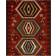 Mohawk Home Kana Southwestern Medallion Red 48x72"