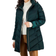 Michael Kors Women's Hooded Packable Down Puffer Coat - Dark Emerald