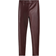 H&M Coated Leggings - Burgundy