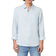 Singular Society Men's Relaxed Linen Shirt - Light Blue
