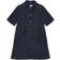 Ganni Fluffy Denim Mini Dress - Dark Blue
