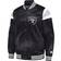 Starter Las Vegas Raiders Satin Full-Snap Varsity Jacket