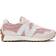 New Balance Little Kid's 327 Bungee Lace - Pink Moon