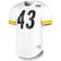 Mitchell & Ness Men's Troy Polamalu Pittsburgh Steelers Retired Player Name & Number Mesh Top