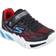 Skechers Kid's Flex Glow Elite Vorlo Sneakers - Black/Red/Blue