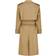 Burberry Double Breasted Midi Trench Coat - Beige