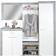 MID.YOU 1803047201 Grey/White Kleiderschrank 200x200cm 5Stk.