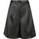 Neo Noir Nika Bermuda PU Shorts - Black