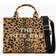 Marc Jacobs The Cheetah Canvas Medium Tote Bag - Black Multi