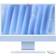 Apple iMac, 24-inch, M4 Chip, 10-core CPU, 10-core GPU, 16GB Unified Memory, 256GB SSD Storage Nano-Texture Glass