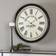 Uttermost Leonor Grand Central Aged Ivory/Dark Bronze/Copper Wall Clock 30"